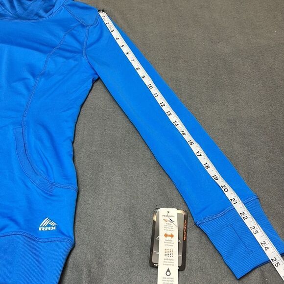 RBX Women’s Blue Activewear Pullover Hoodie Size Medium - Picture 8 of 9